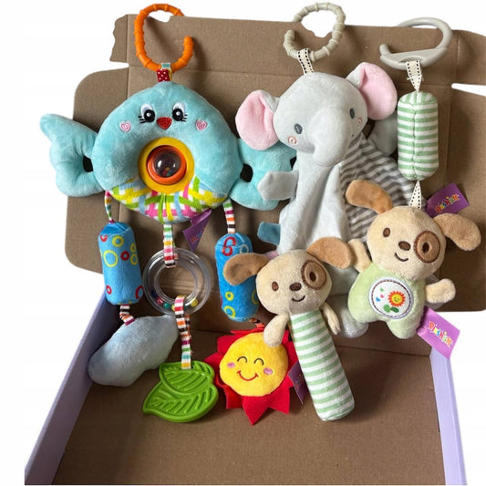 Baby Box Zestaw zabawki dla niemowliaka - na prezent dla chłopca dla dzieci