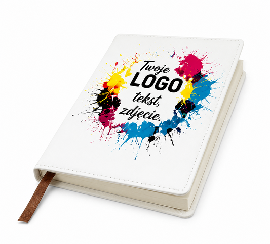 Notatnik A6 personalizowany – nadruk własnego logo