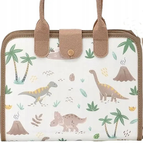 Tablica manipulacyjna Montessori wielokolorowa tkaninowa z filcu na prezent