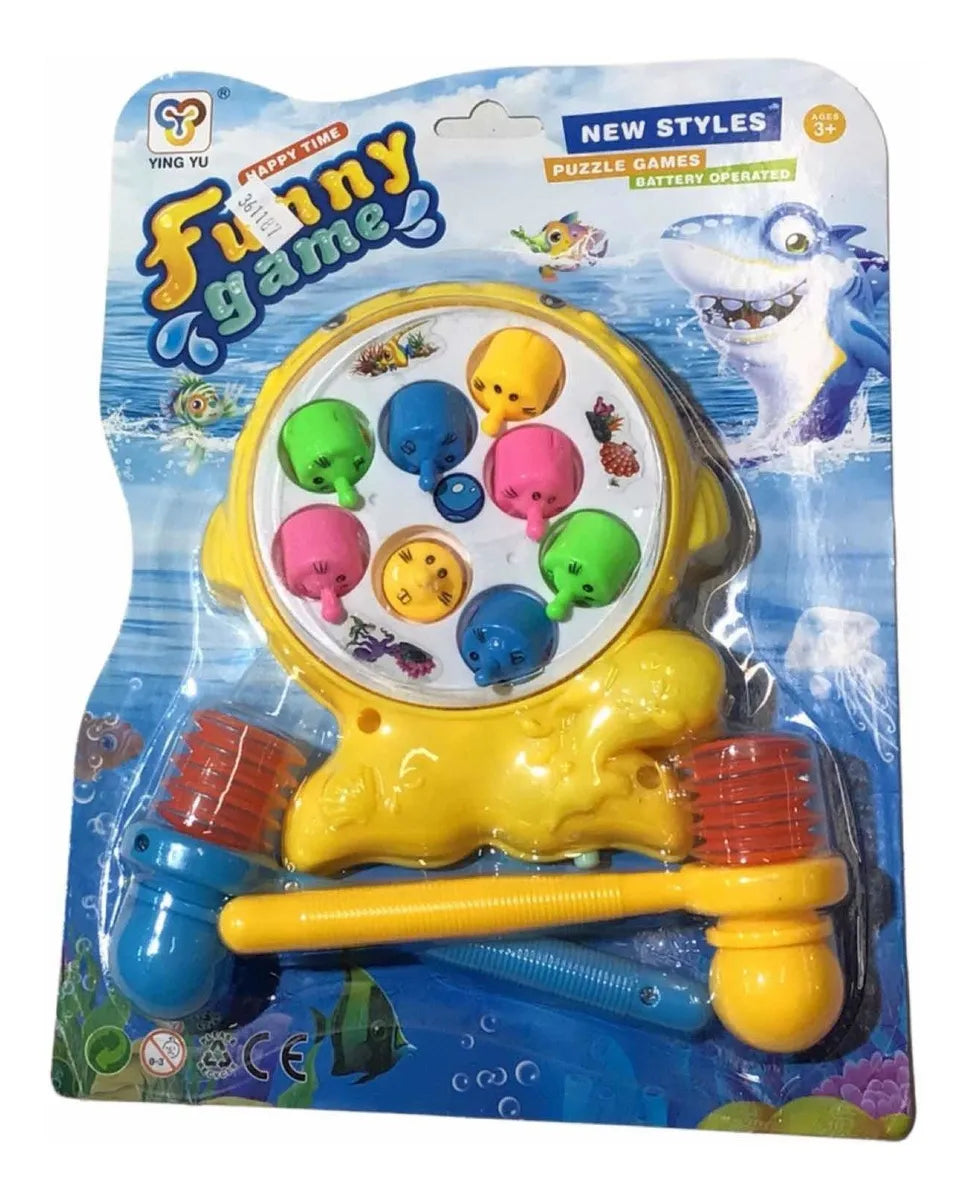 Zabawka interaktywna dla dzieci Funny Game – gra z młotkami