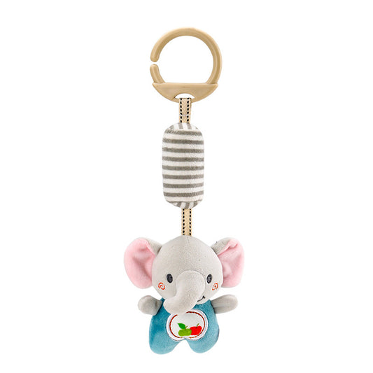 Zawieszka Edukacyjna z Grzechotką Słoń