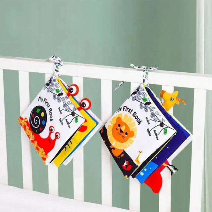 Książeczka Sensoryczna dla Niemowląt My First Book Lew Montessori 0+