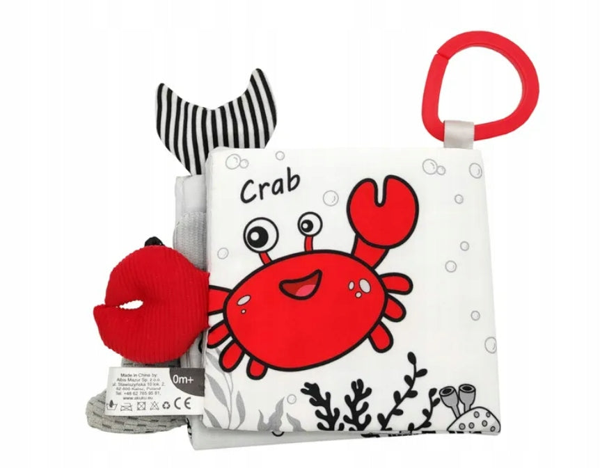 Książeczka sensoryczna Morskie Odkrycia zabawki dla niemowląt