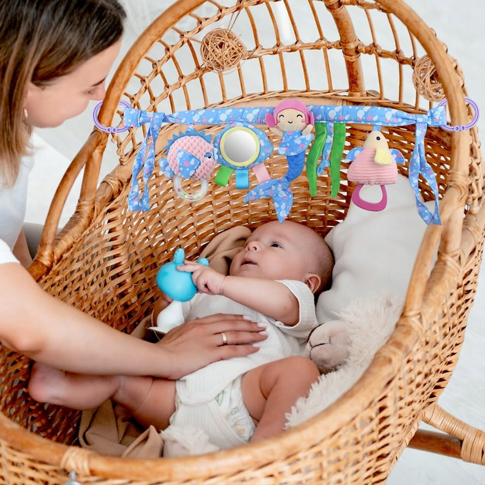 Długa zawieszka sensoryczna Morska zabawka edukacyjna z zawieszkami 0 +