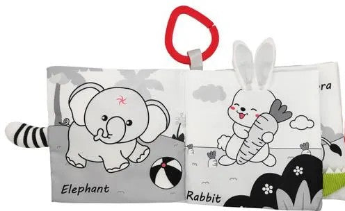 Książeczka sensoryczna Piszczek Królestwo zwierząt