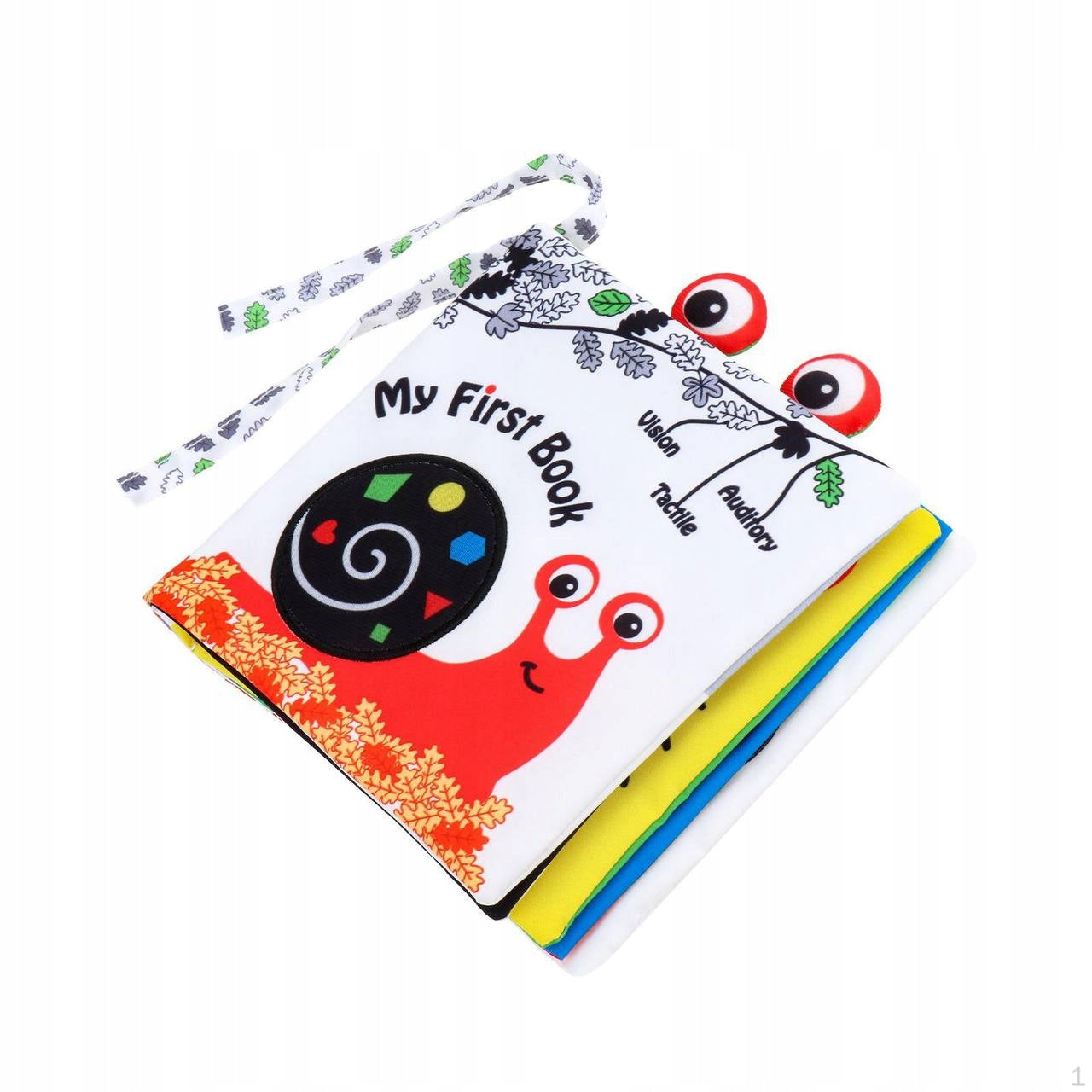 Książeczka Sensoryczna dla Niemowląt My First Book Montessori 0+