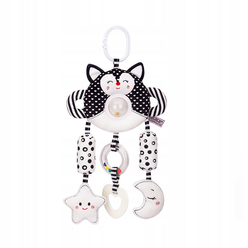Geschenkset Black&White – 3 kontrastreiche Babyspielzeuge in der Box – Foto 3