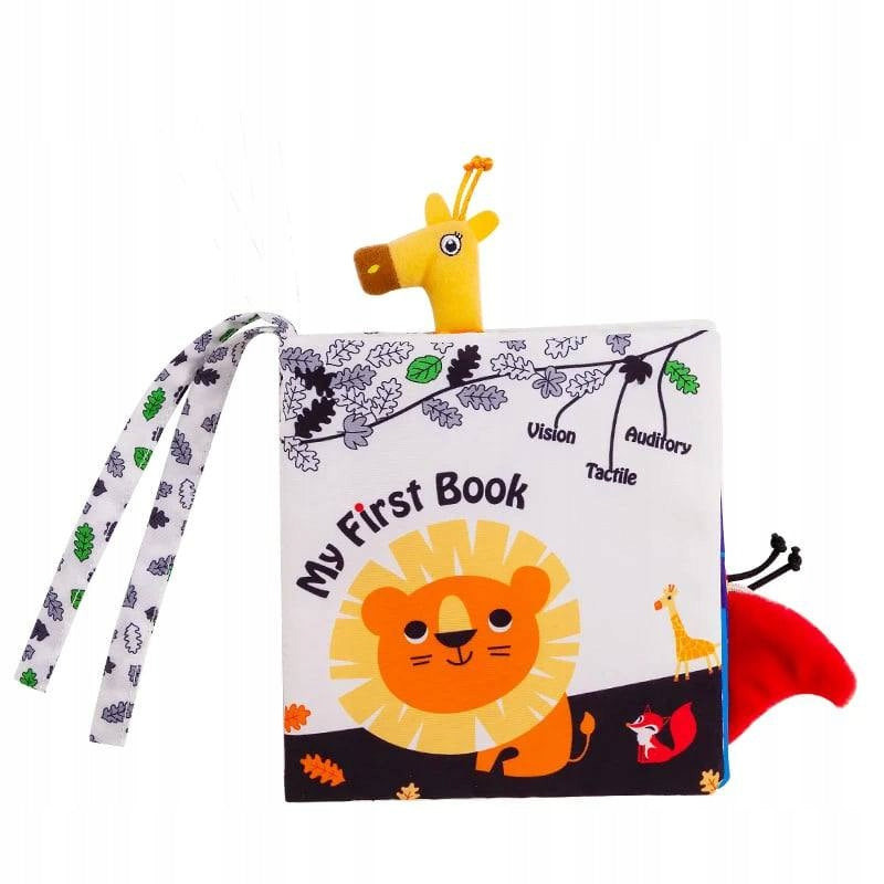 Książeczka Sensoryczna dla Niemowląt My First Book Lew Montessori 0+