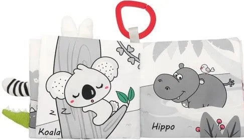 Książeczka sensoryczna Piszczek Królestwo zwierząt