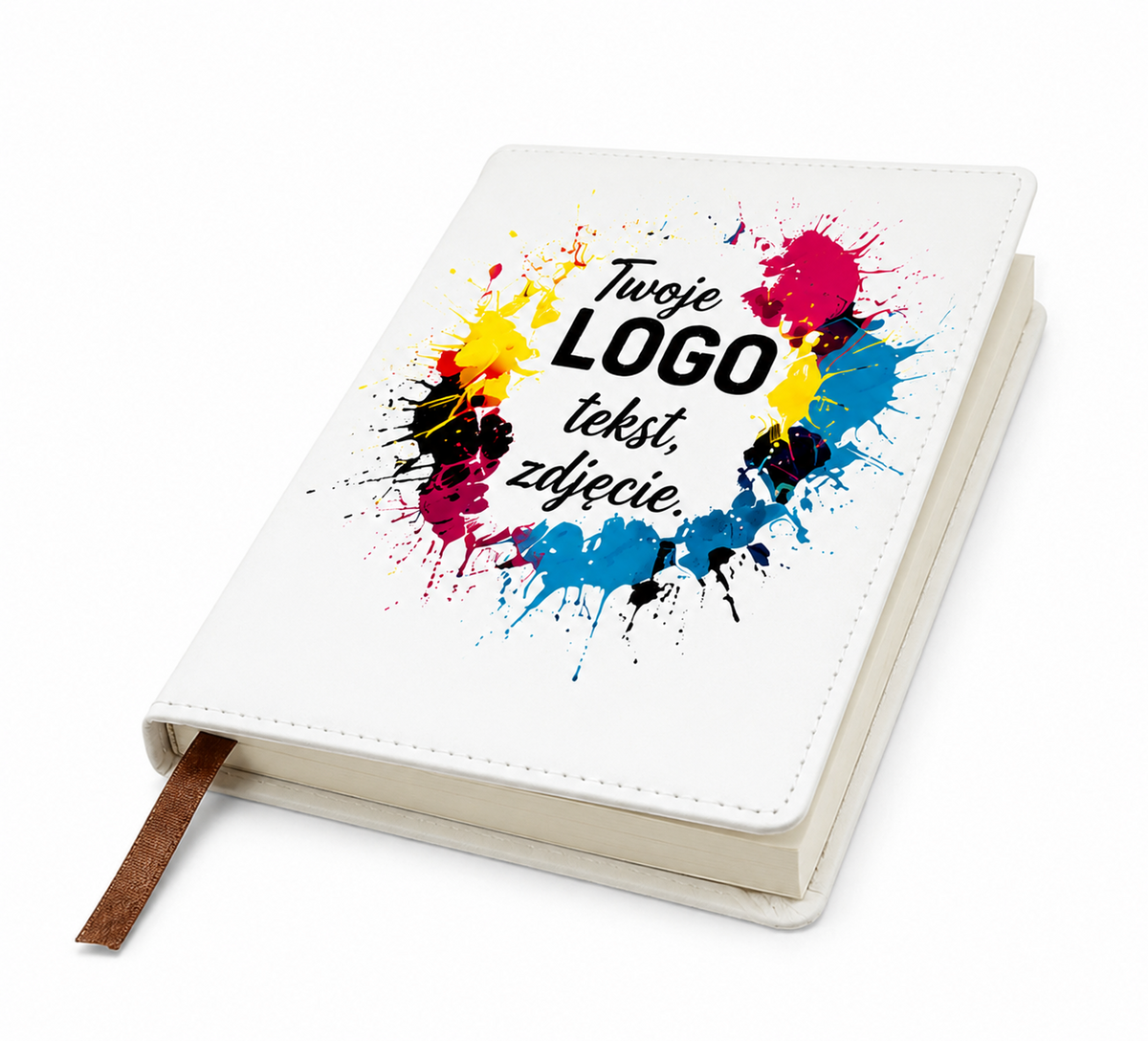 Notatnik A6 personalizowany – nadruk własnego logo