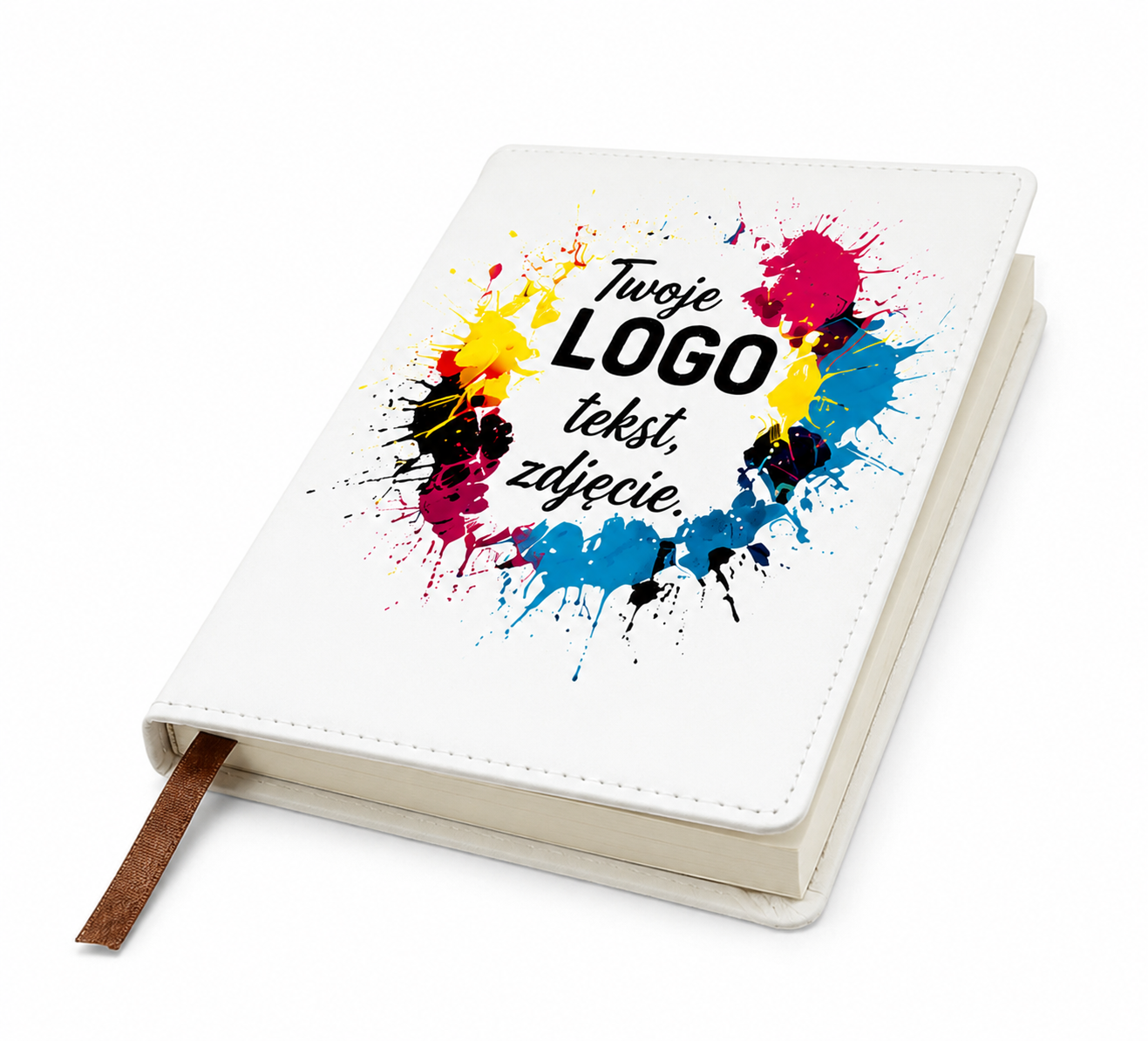 Notatnik A6 personalizowany – nadruk własnego logo