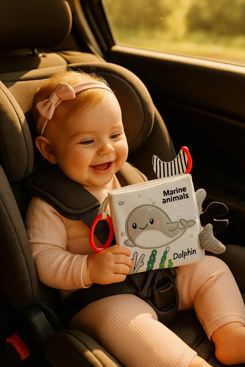 Książeczka sensoryczna Morskie Odkrycia zabawki dla niemowląt