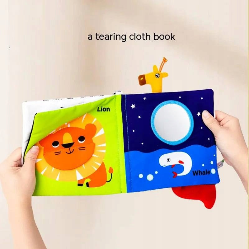 Książeczka Sensoryczna dla Niemowląt My First Book Lew Montessori 0+