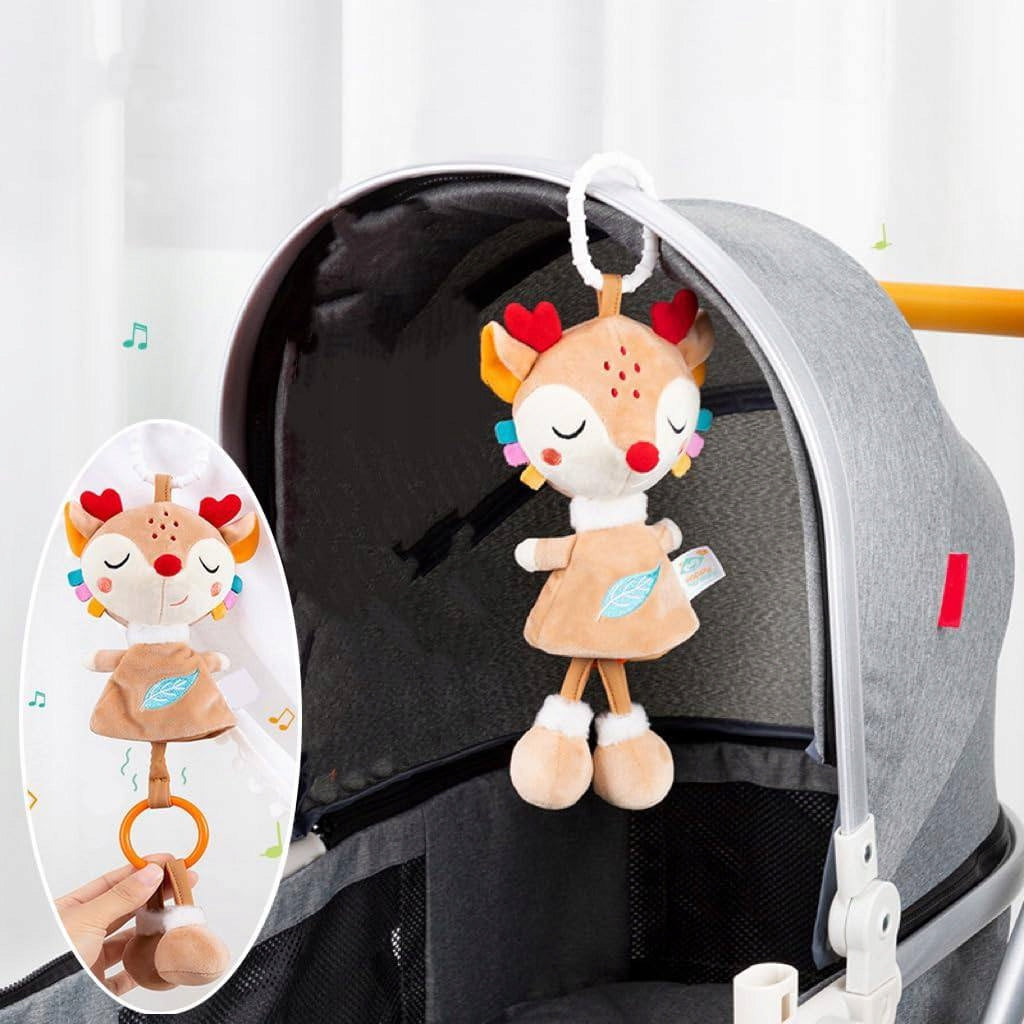Pozytywka na Sznurku Zabawka Sensoryczna do Wózka Łóżeczka dla Niemowląt
