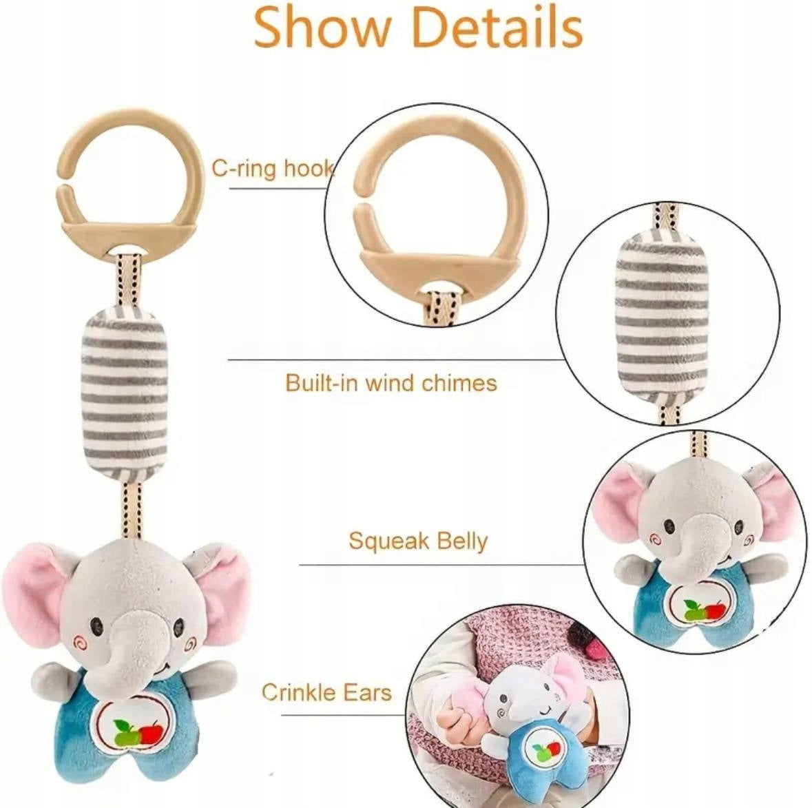 Baby Box Zestaw zabawki dla niemowliaka - na prezent dla chłopca dla dzieci