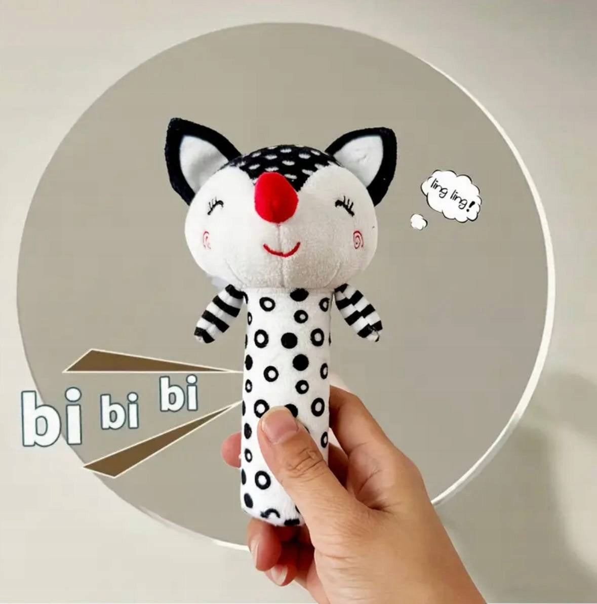 Geschenkset mit 5 weichen Lernspielzeugen für Babys – Foto 10