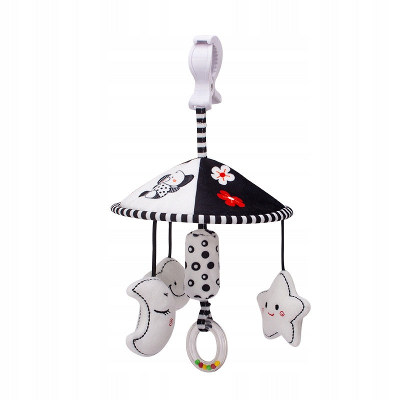 Geschenkset Black&White – 3 kontrastreiche Babyspielzeuge in der Box – Foto 2