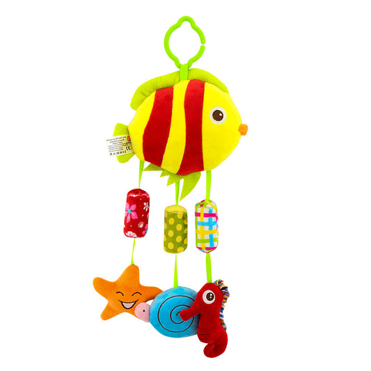 Zawieszka Edukacyjna „Rybka” – Sensoryczna Zabawka dla dzieci