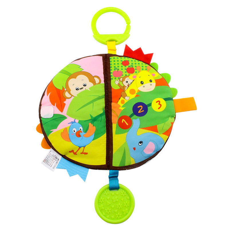 Książeczka sensoryczna Gryziak Wesoła Dżungla zabawki dla niemowląt