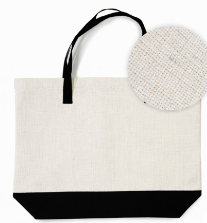 Torba XXL shopper struktura materiału