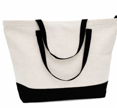Torba shopper tył czarne uchwyty