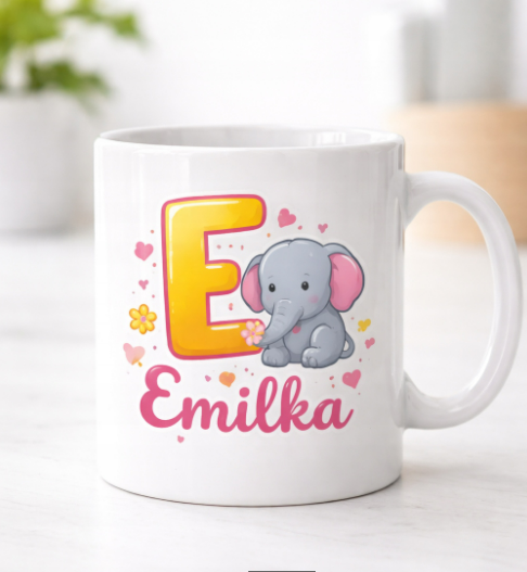 Öko-Becher für Kinder 330 ml mit Namen – personalisiert