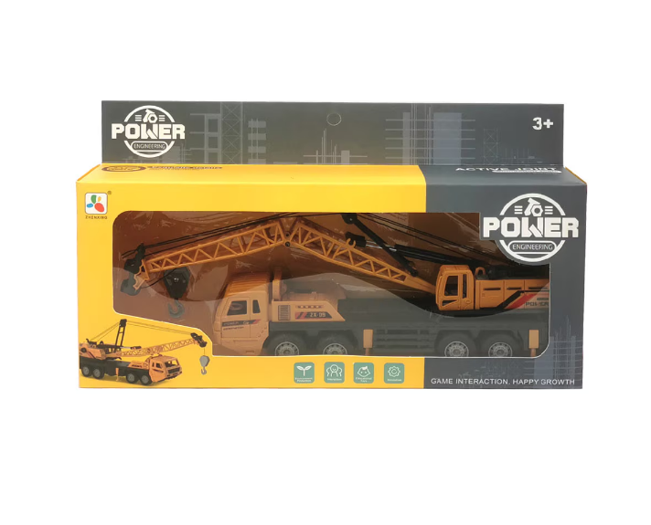 Auto Dźwig POWER ENGINEERING Zabawka dla dzieci z napędem