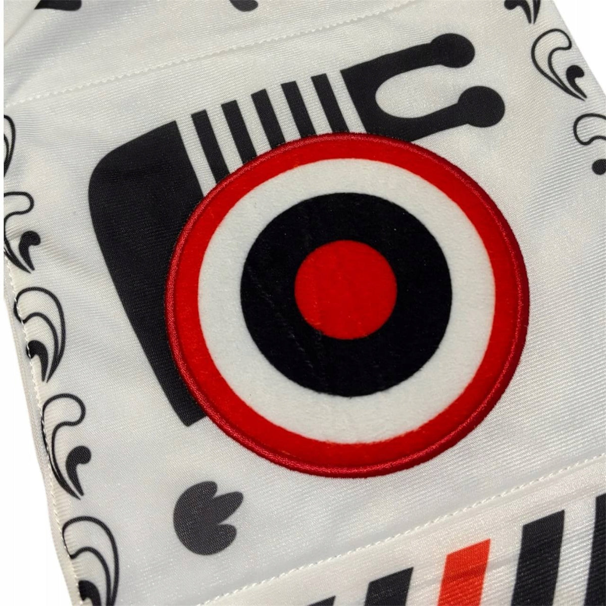 High-contrast sensory book with a mirror for the cot – photo 9