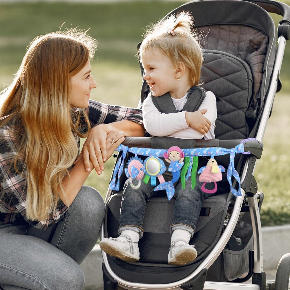 Długa zawieszka sensoryczna Morska zabawka edukacyjna z zawieszkami 0 +