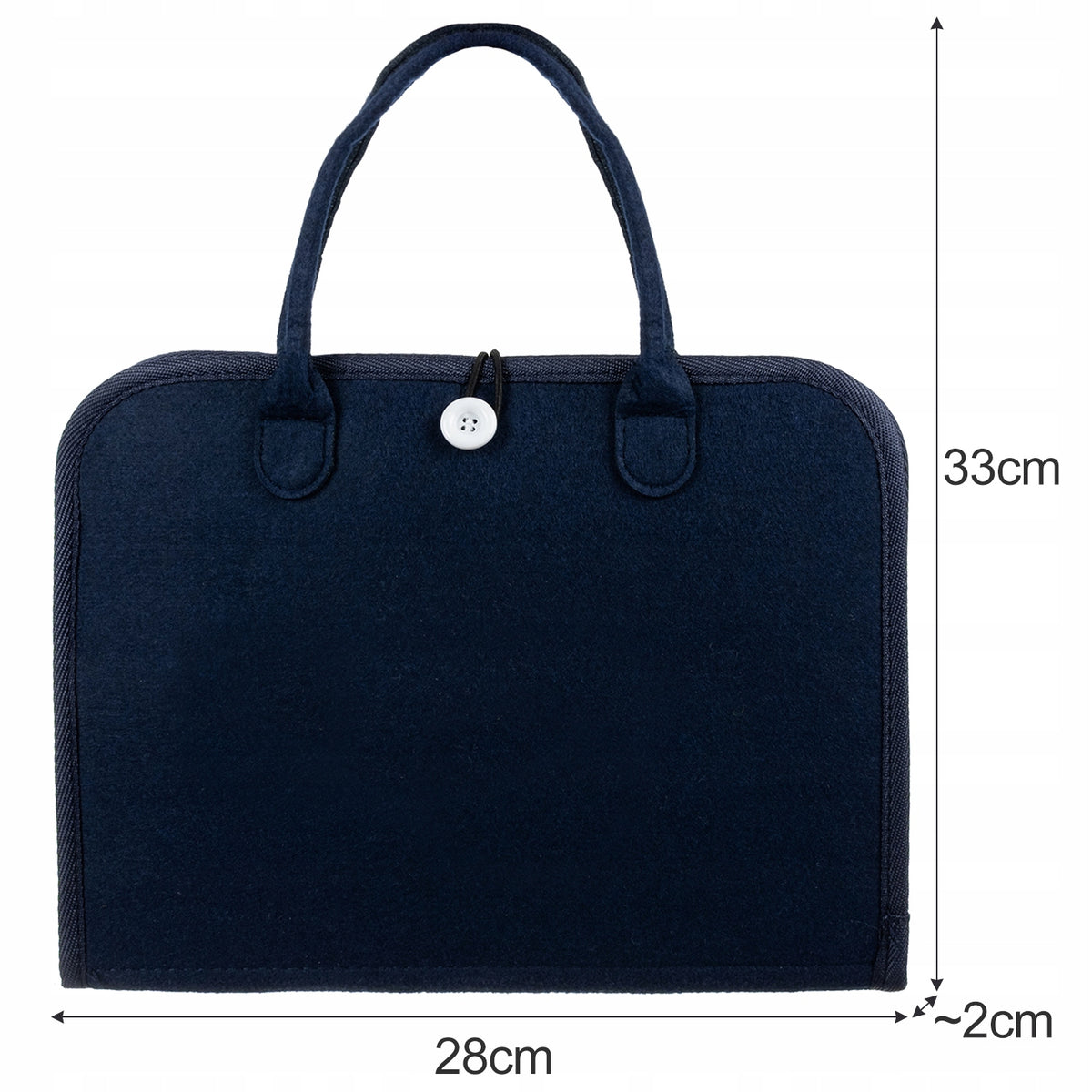 Felt busy board shaped like a handbag with 14 fasteners – photo 11