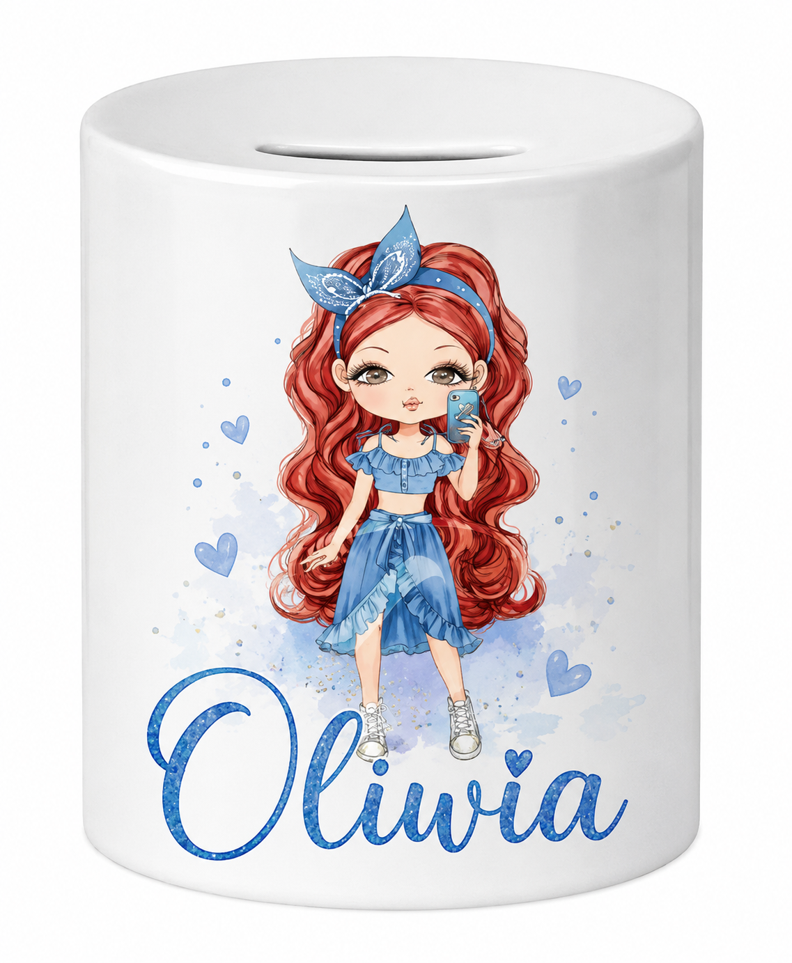 Skarbonka personalizowana z imieniem Oliwia