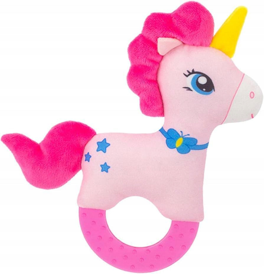 Gryzak Sensoryczny Jednorożec dla Niemowląt Miękki Bezpieczny 0+