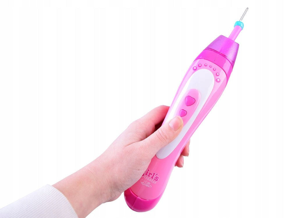 Zestaw do robienia warkoczyków wielokolorowy dla dziewczynek na prezent