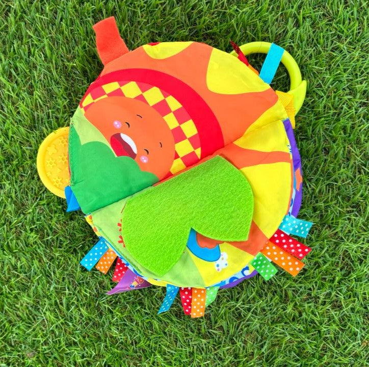 Książeczka sensoryczna Piszczek Kolorowy Świat zabawki dla niemowląt