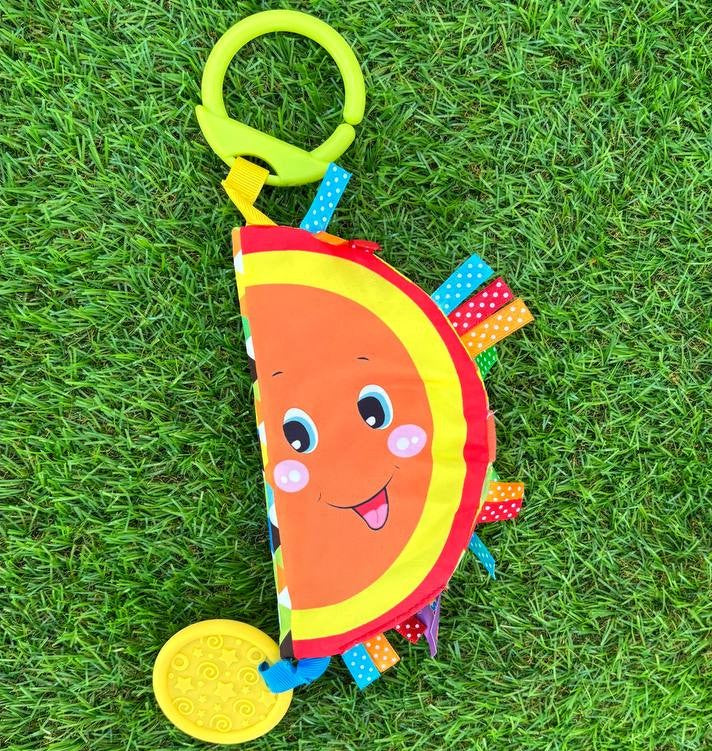 Książeczka sensoryczna Piszczek Kolorowy Świat zabawki dla niemowląt