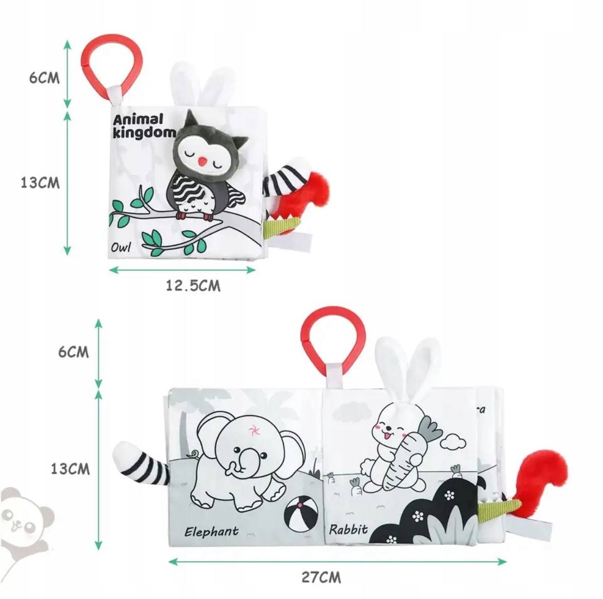 Zestaw edukacyjny Montessori dla niemowląt - 4 zabawki