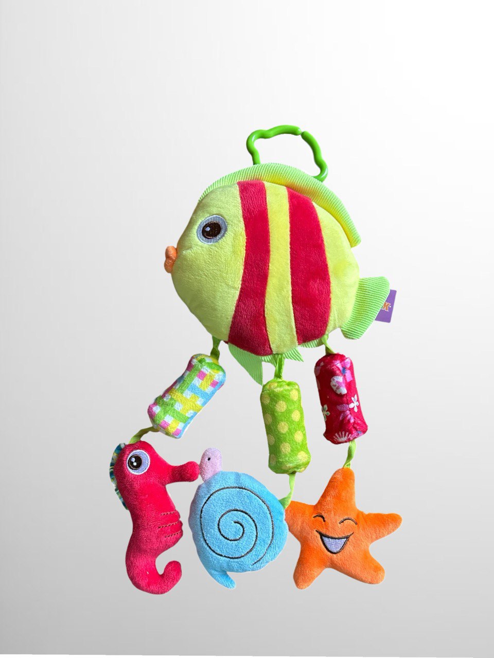 Zawieszka Edukacyjna „Rybka” – Sensoryczna Zabawka dla dzieci