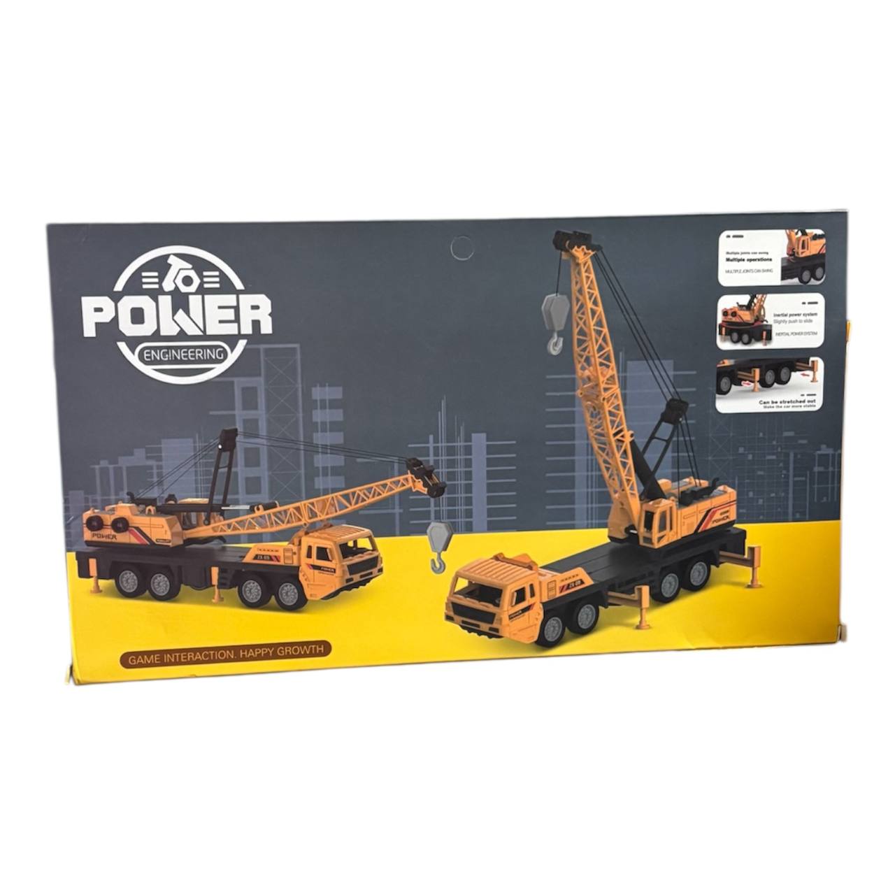 Auto Dźwig POWER ENGINEERING Zabawka dla dzieci z napędem