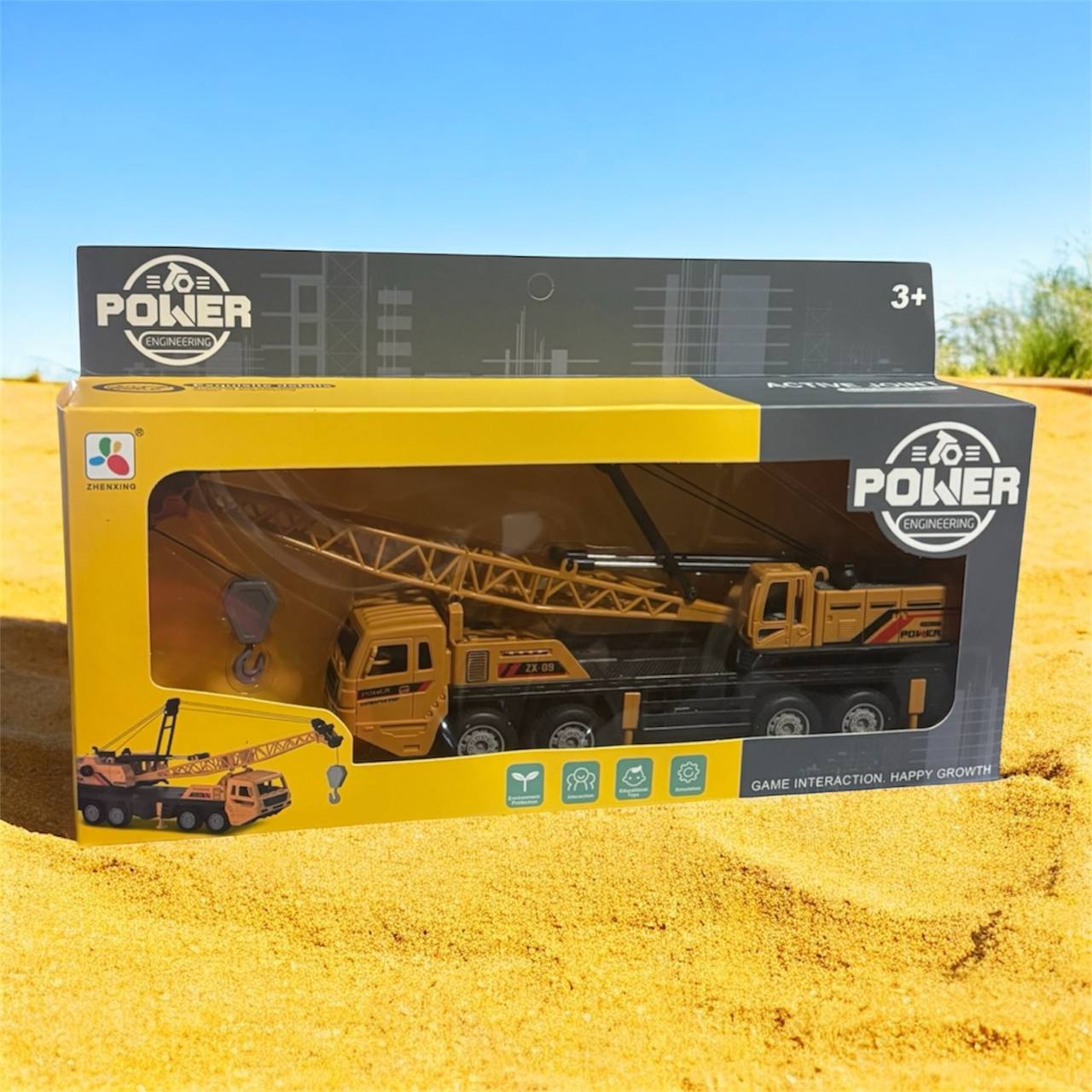 Auto Dźwig POWER ENGINEERING Zabawka dla dzieci z napędem